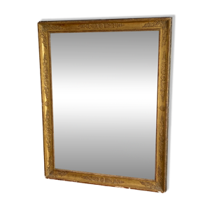 Miroir doré fin 19ème