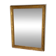 Golden mirror from the late 19th century with decoration. 100x80.