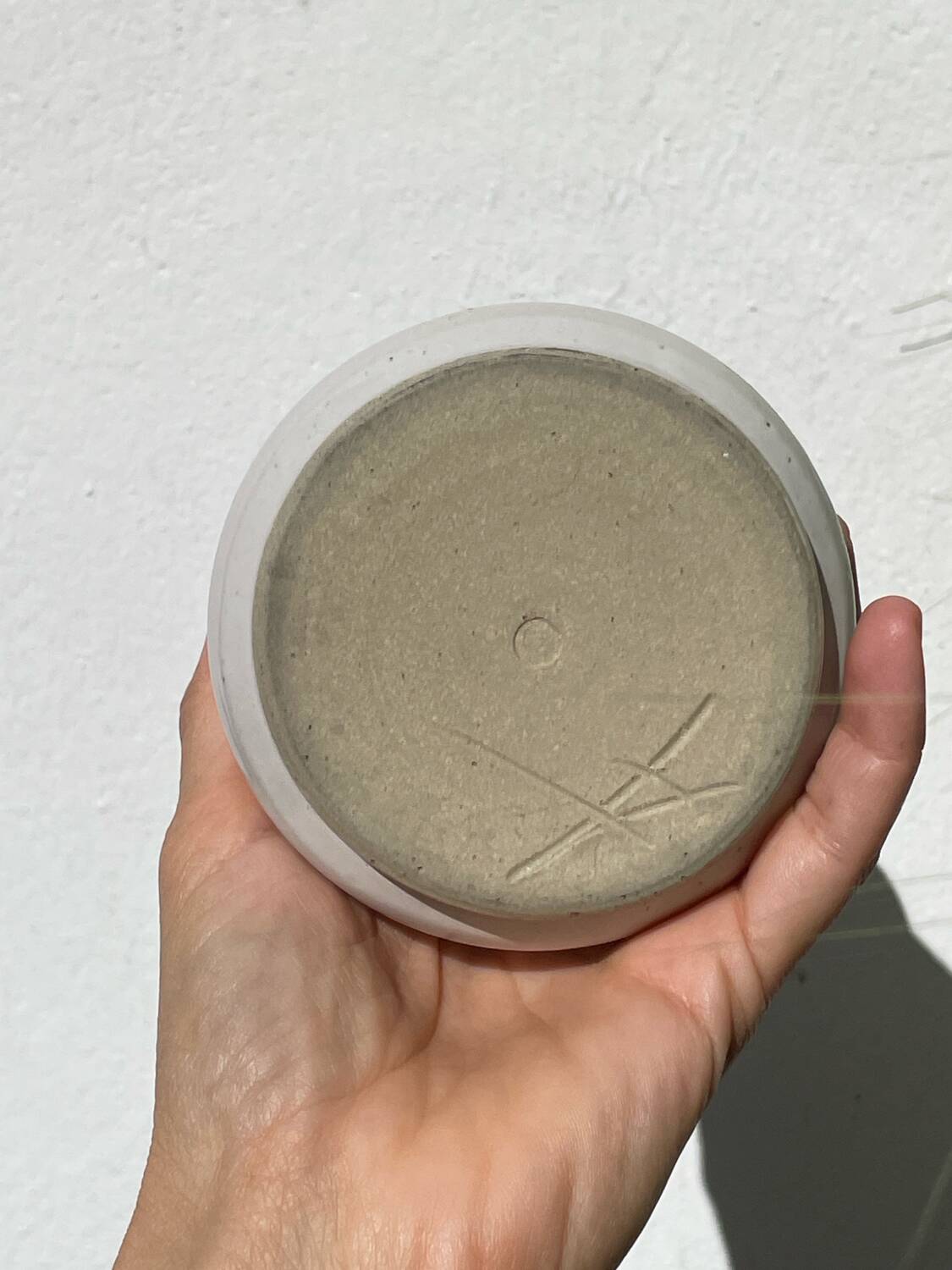 Signed ceramic vase / stoneware pottery