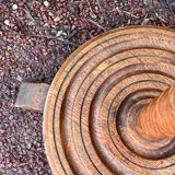 Wooden dessert table
