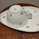 Limoges porcelain cup and tray: a selfish one