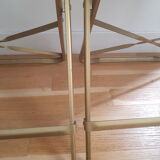 Velvet folding chair