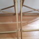 Velvet folding chair