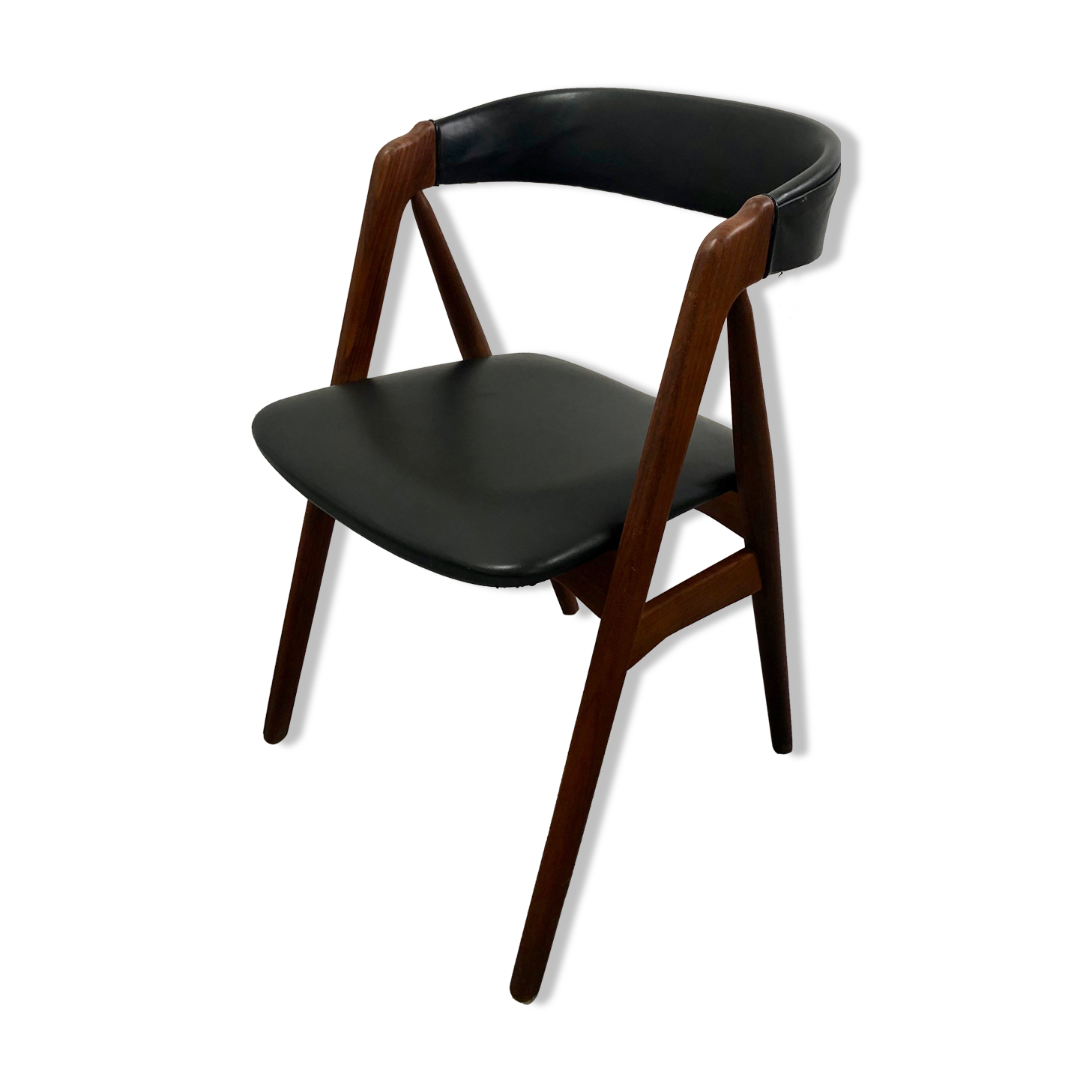 Teak chair by Henning Kjaernulf 1960's