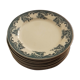 Lot 10 plates Plate Terre de Fer Bleu Moulin des Loups La Vallière