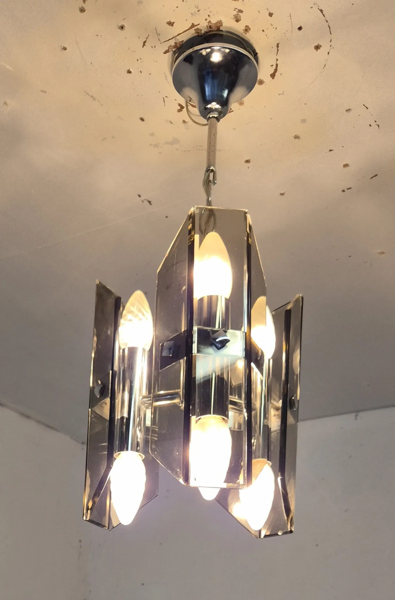 Lustre Veca for Fontana Arte 1970s