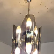 Lustre Veca pour Fontana Arte années 70
