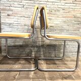 Set of 2 Cesca B32 chairs by Marcel Breuer