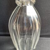 Large decanter - Louis Philippe - Strong crystal and silver