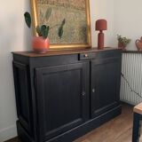 Antique wooden counter