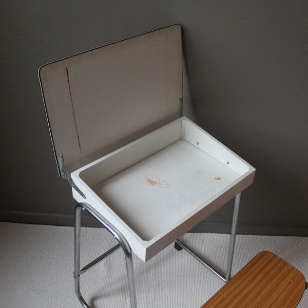 Bureau pupitre écolier vintage