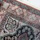 Tapis persan vintage en soie de Tabriz, fait main, 78 cm x 133 cm, années 1950 - 1C1150