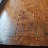 Comptoir-meuble de metier en chene massif