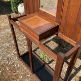 Art Deco oak cloakroom