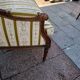 Sofa sofa old style louis xvi 2 places with cushion