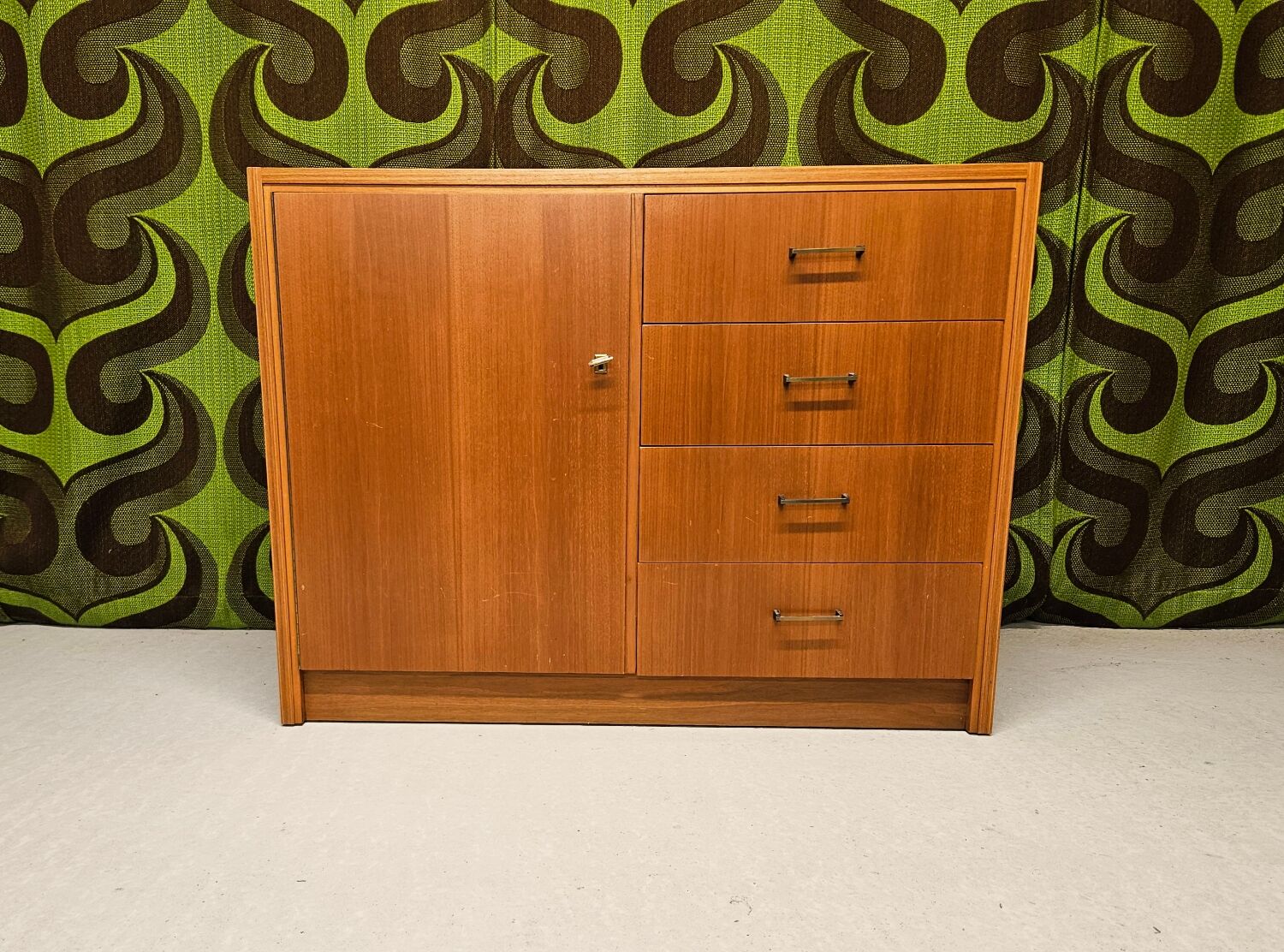 Small vintage 1970s sideboard
