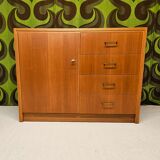 Small vintage 1970s sideboard