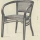 Extremely rare armchairs no. 6521 by Otto Wagner for Thonet