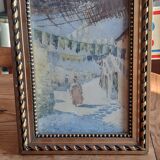 Orientalist watercolor by Fez Bask