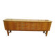 Vintage sideboard from the 50s and 60s in wood 245cm