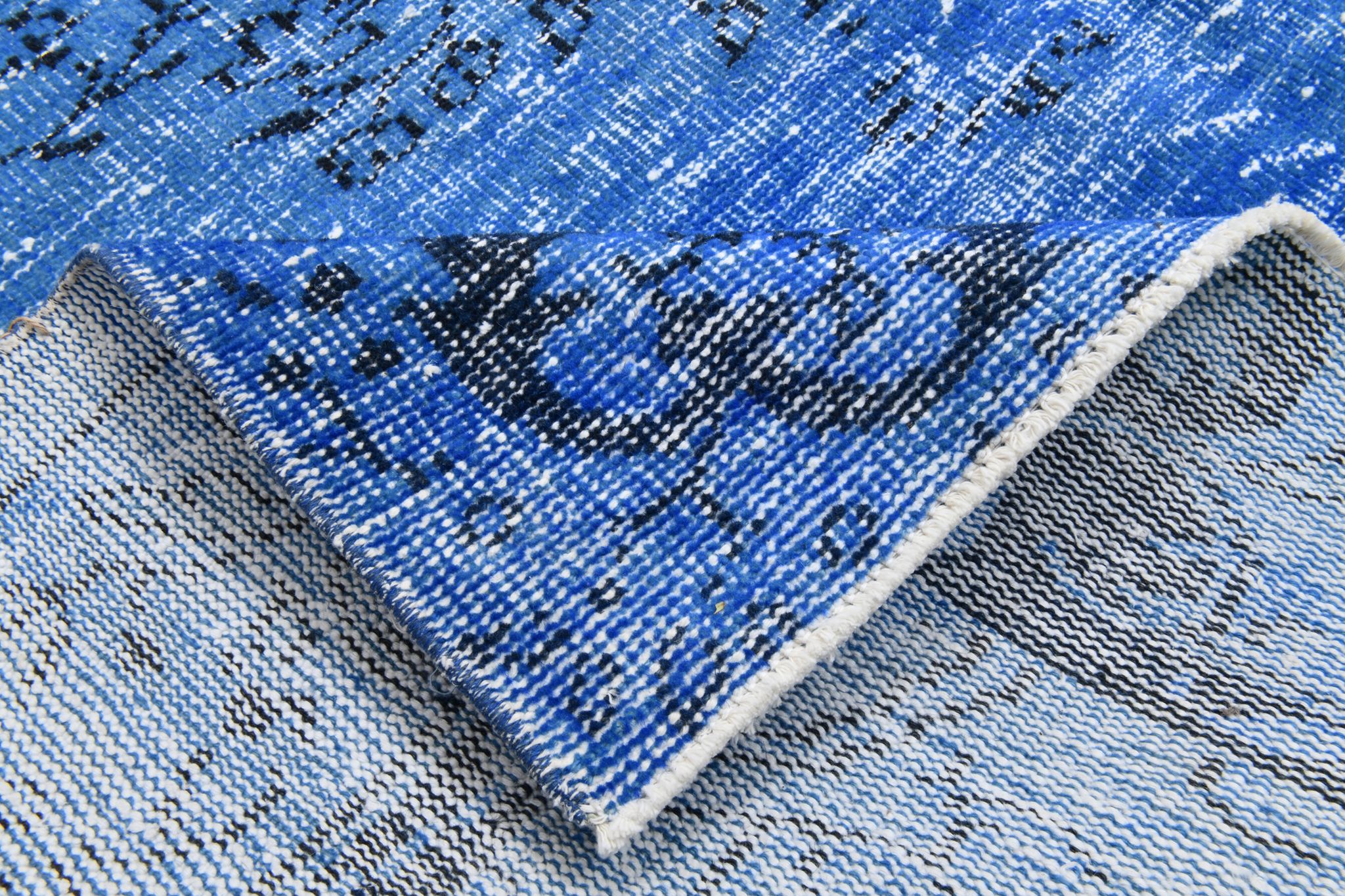 6x9 Classic Blue Turkish Rug, 191x272Cm