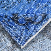 6x9 Classic Blue Turkish Rug, 191x272Cm