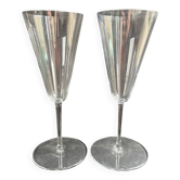 2 Baccarat Perfection Flutes