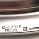 Christofle Perles round hollow plate, bowl, silver-plated salad bowl, excellent condition.