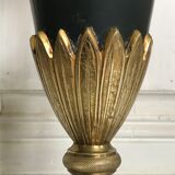Golden bronze lamp
