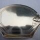 2 dessert serving cutlery art deco silver filled and silver metal