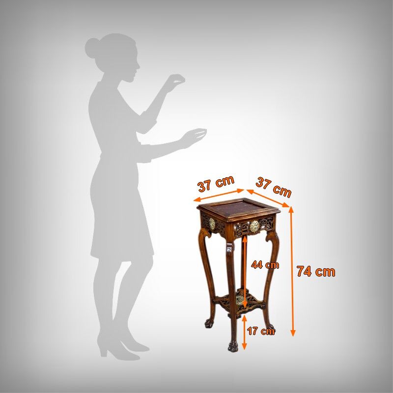 Asian side table in the style of Gabriel Viardot – late 19th century.