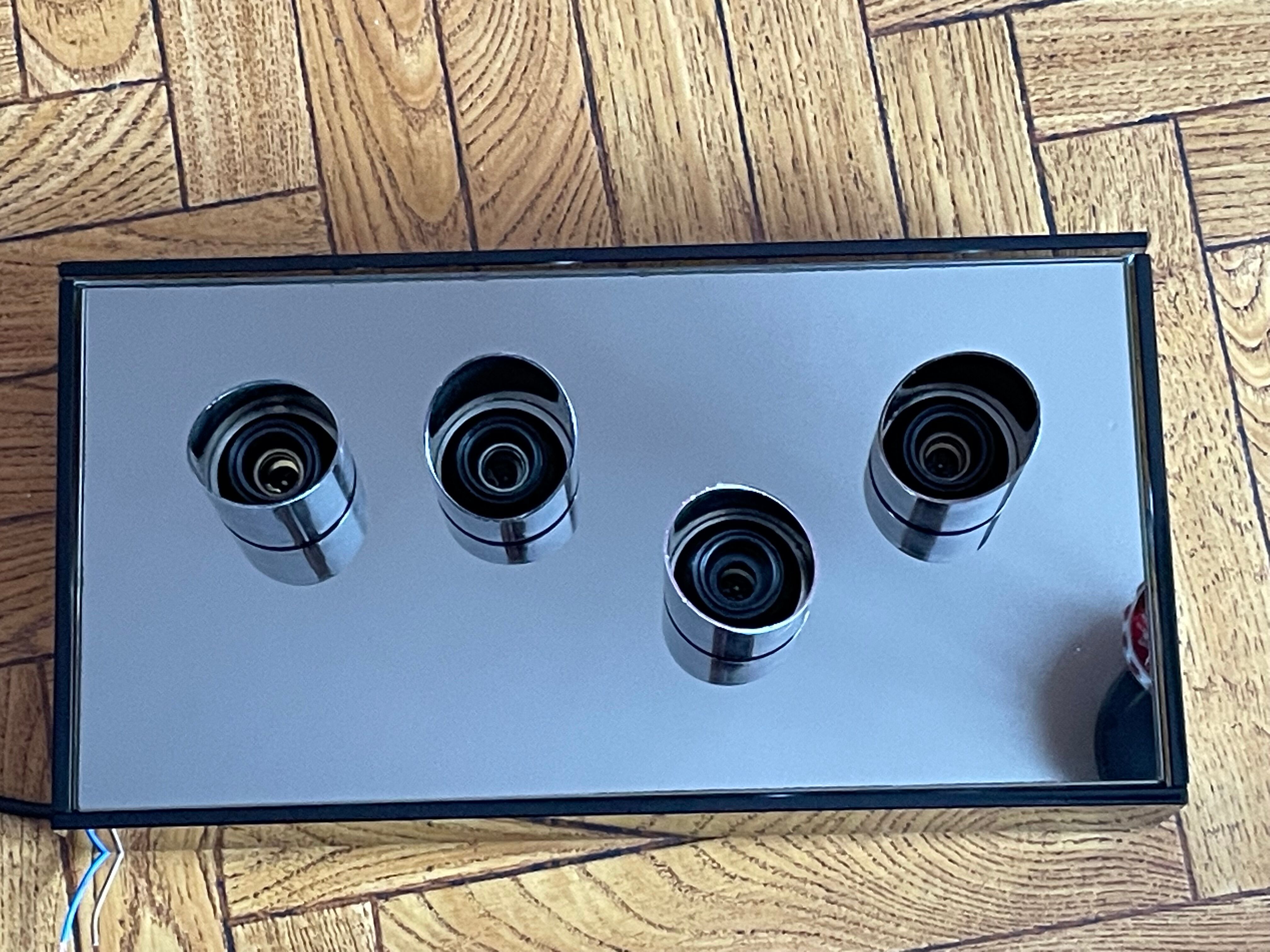 Scandinavian design wall lamp space age design 70