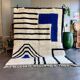 Berber rug natural wool Morocco 3 x 2 m