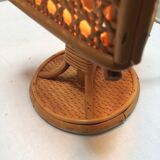 Vintage rattan lamps 70