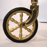 Wheelchair service Golden brass.