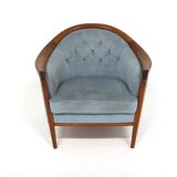 “Fabiola” velvet armchair, Bröderna Andersson, Sweden, 1960