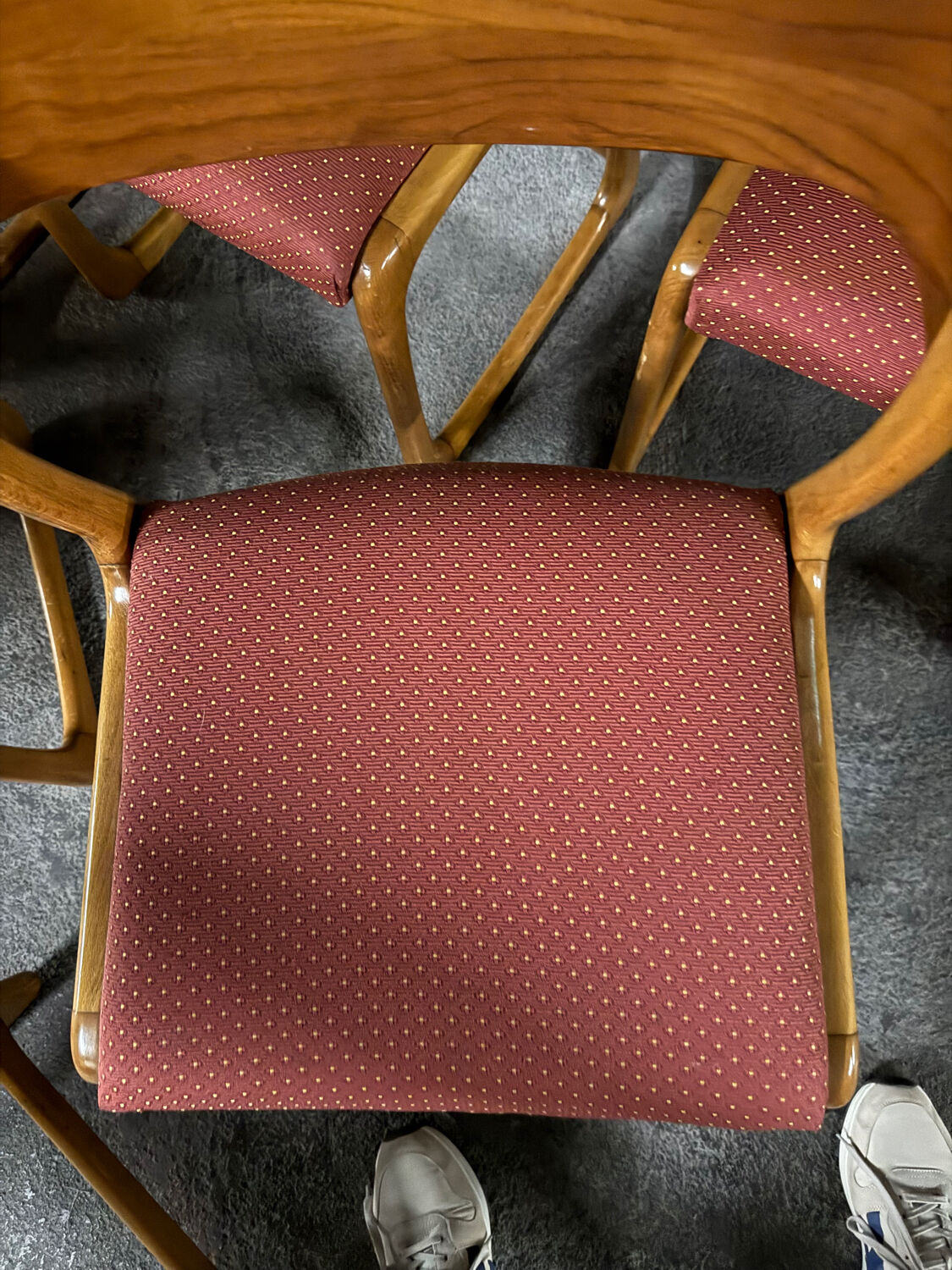 Set of 6 sled chairs