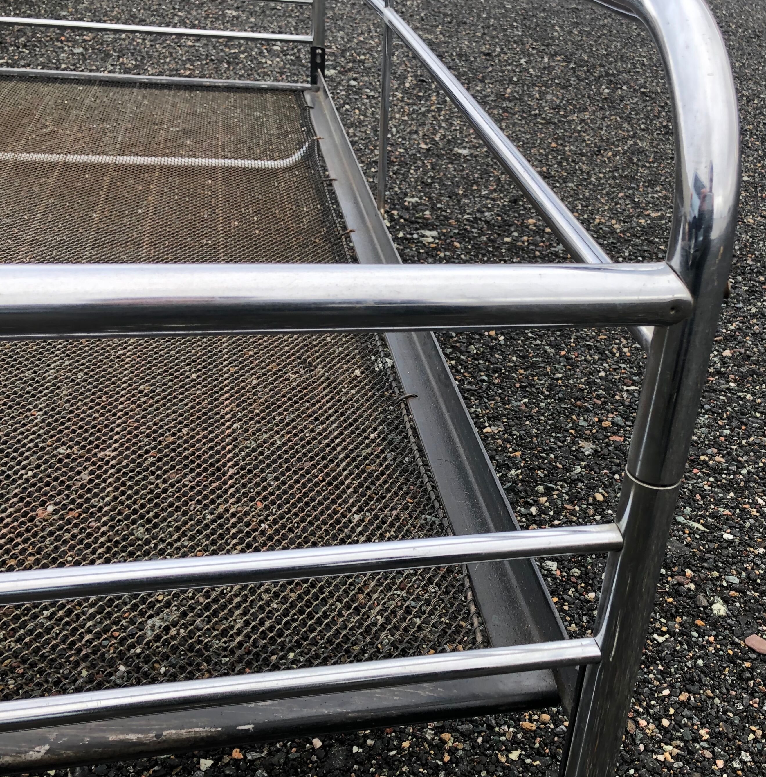 Chromed Bauhaus sofa or daybed, Czechoslovakia, 1930´s