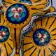 Art deco tray or servant, Angoulême, signed on the back Alfred Renoleau