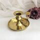 Copper hand candle holder called "cellar rat" Art Nouveau / Art Deco style