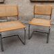 Pair of chairs, Marcel Breuer B 32