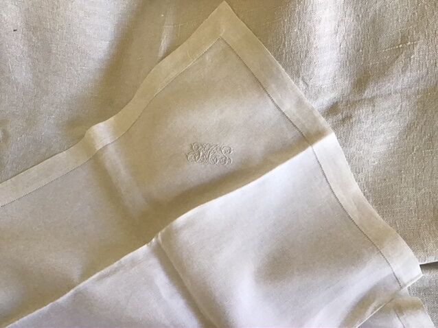 Tablecloth marked JAS