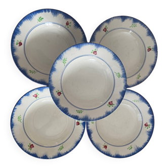 Gien soup plates