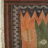 Moroccan kilim carpet (atlas), 130x141cm, handmade 100% wool