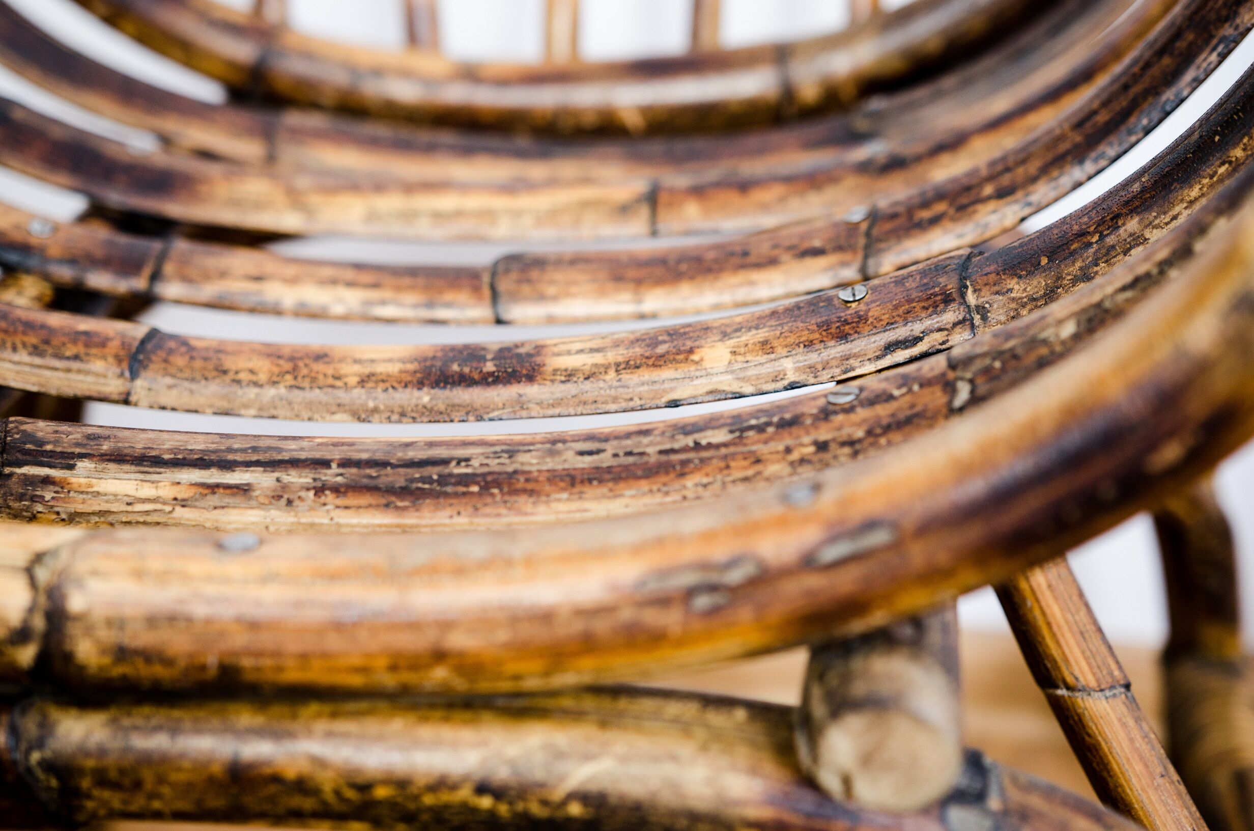 Art deco rattan armchairs 1920