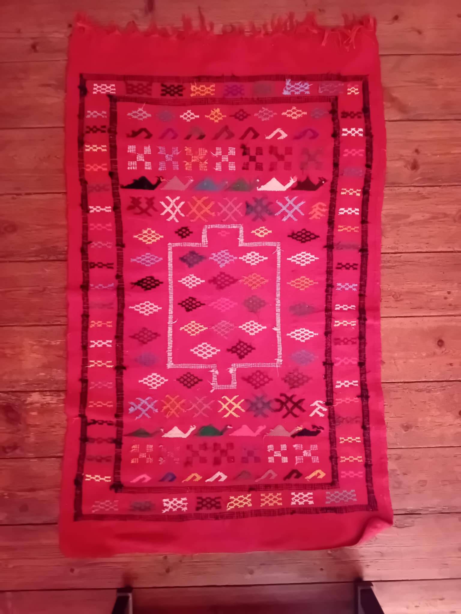 Handmade Berber Kilim 153x93cm