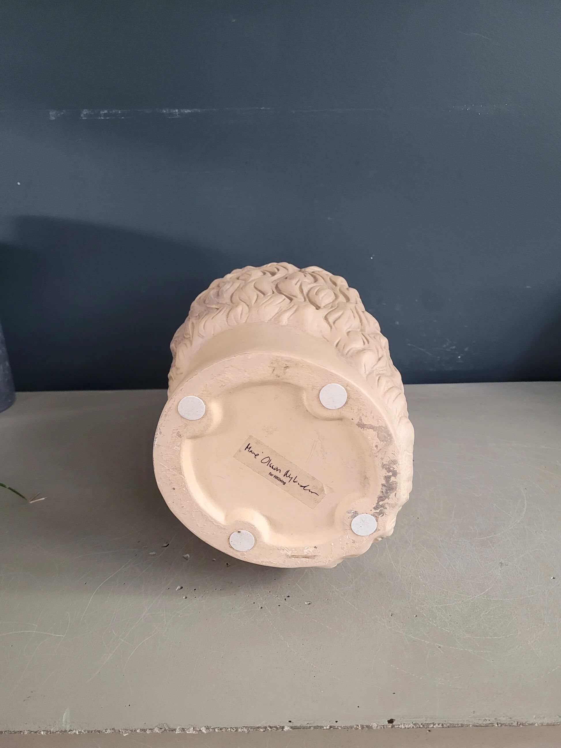 Cache-pot vase head Caltagirone by Marie Olsson Nylander for HKliving