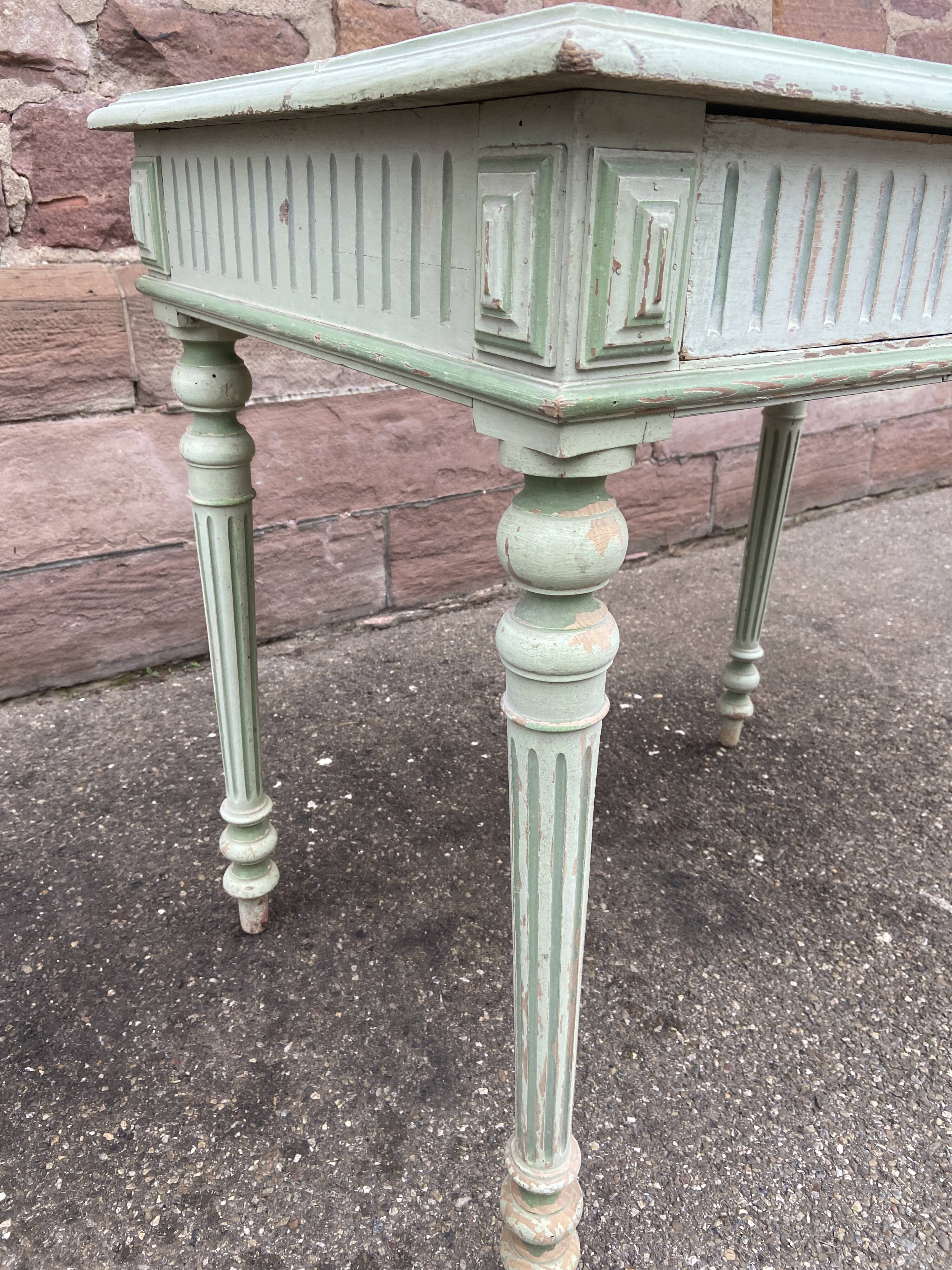 Antique office Louis XVI style Painted 1920