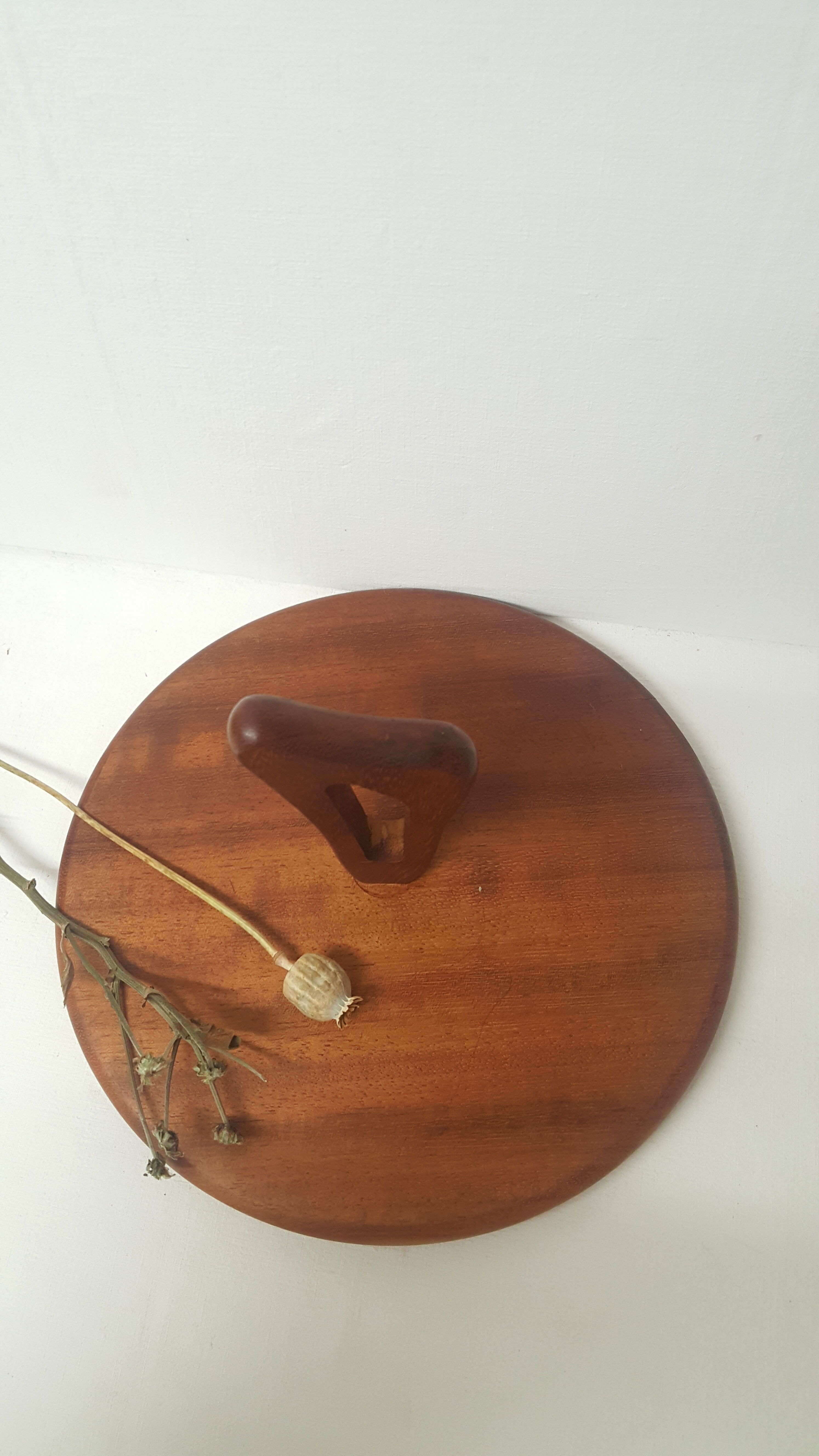 Wooden cheese platter