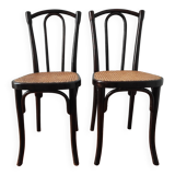 Paire de chaises bistrot Thonet N°56